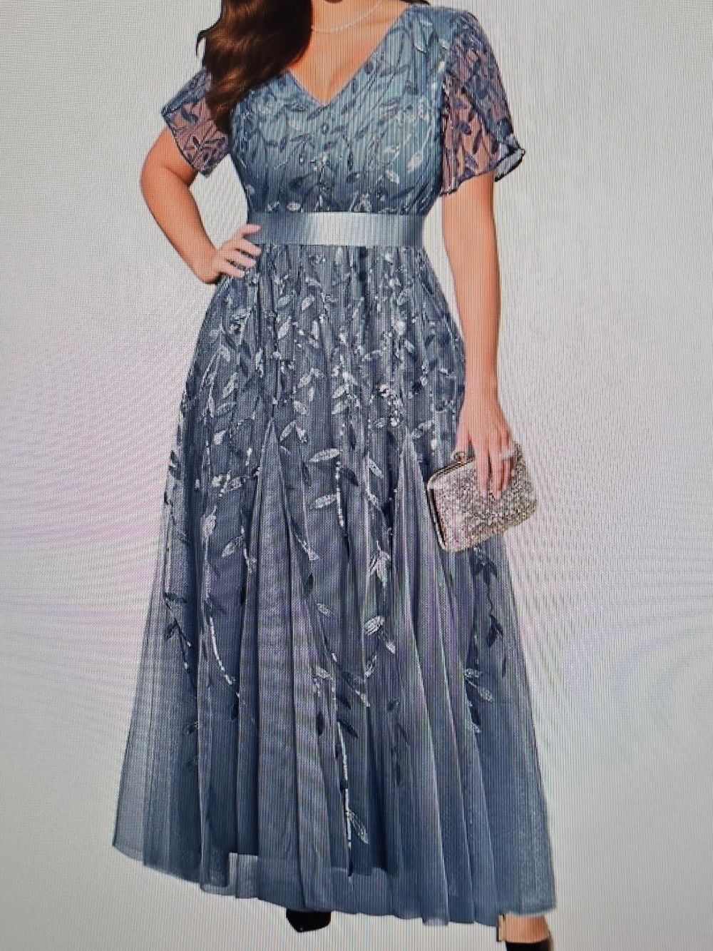 Mother Of Groom Dress In Dusty Blue MOG MOB Mother Of Bride
